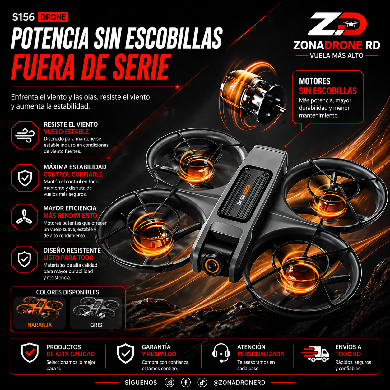 🚁 S156 Drone Premium | Diseño Compacto, Potencia Profesional 🔥